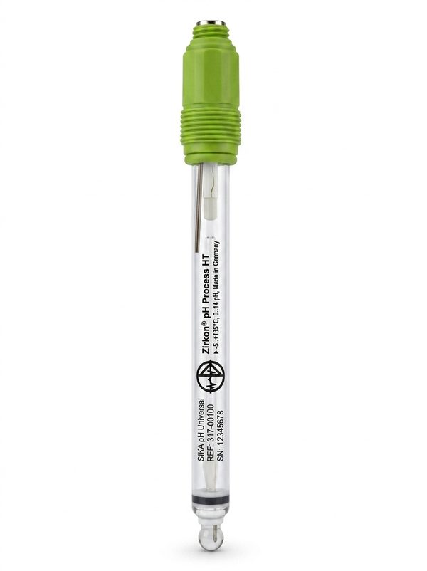 Zirkon® pH Process HT High Temperature pH Sensor — Sterilisable up to 135°C